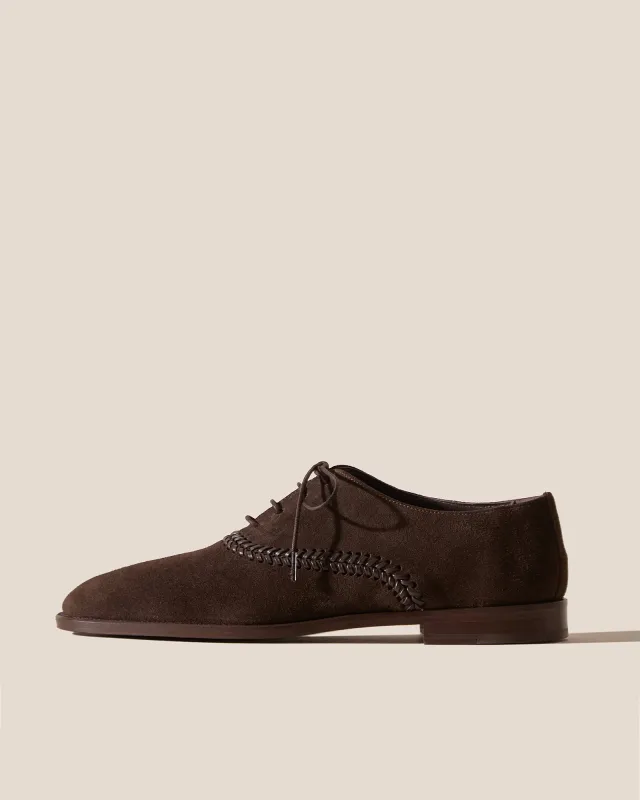 SASTRE LACE UP SUEDE - Men's Unstructured Lace-Up Shoe made by Hereu Studio