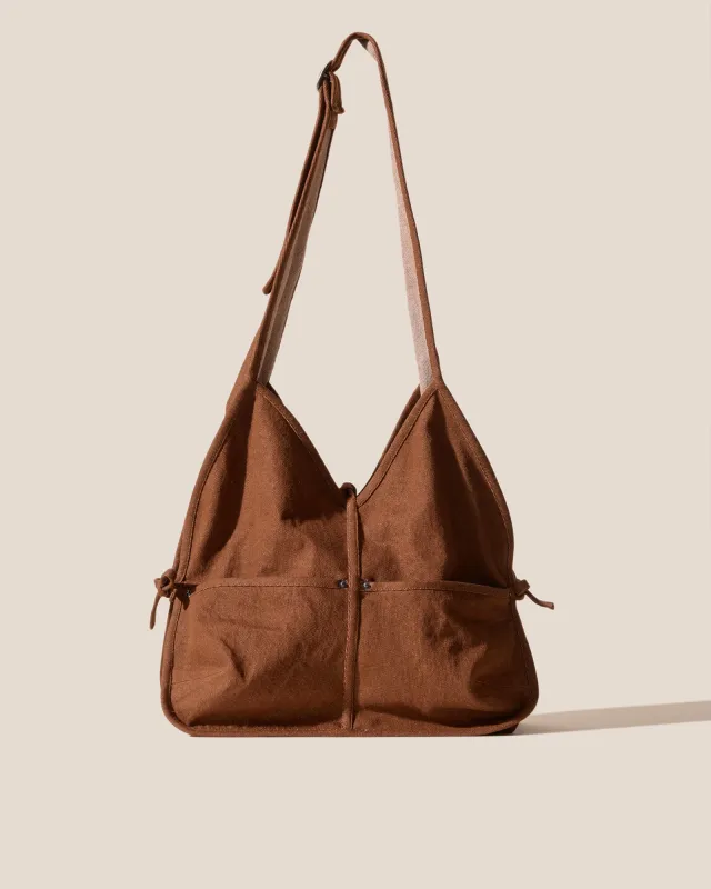 LLIGAM - Hobo-Shaped Cotton Crossbody Bag made by Hereu Studio