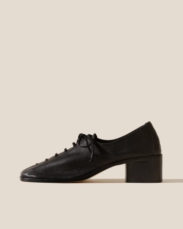 PLEGADA HEELED - Deconstructed Lace-up Shoe made by Hereu Studio
