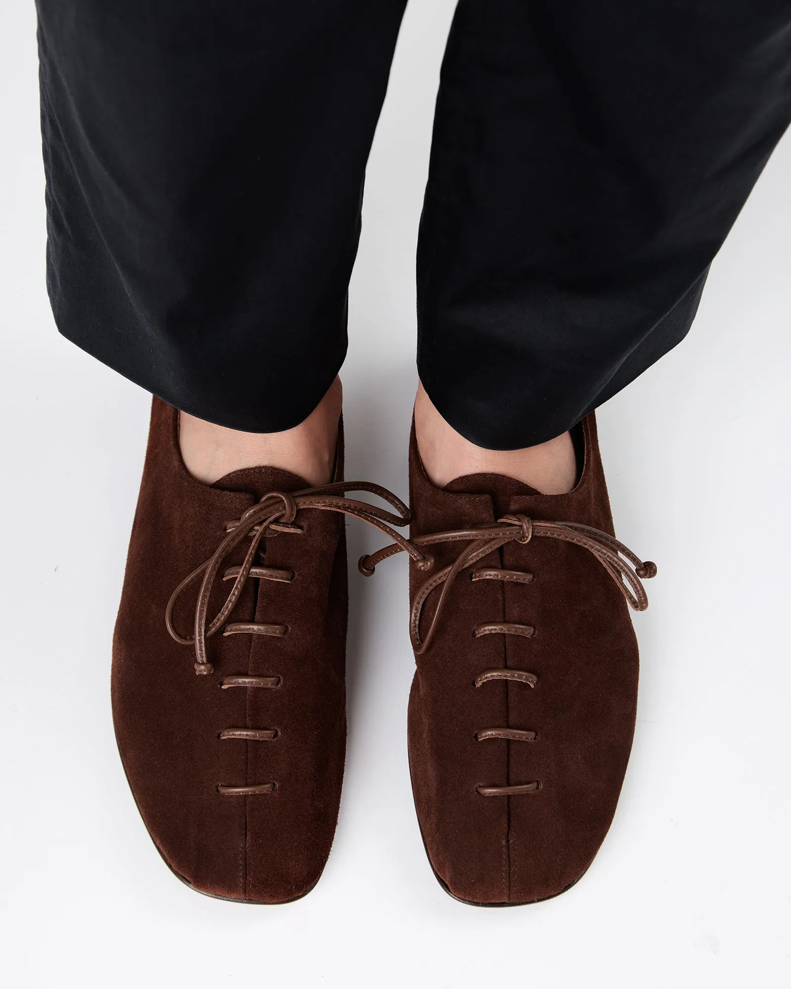 PLEGADA SUEDE - Men's Deconstructed Lace-up Shoe sold by Hereu Studio product image thumbnail 5