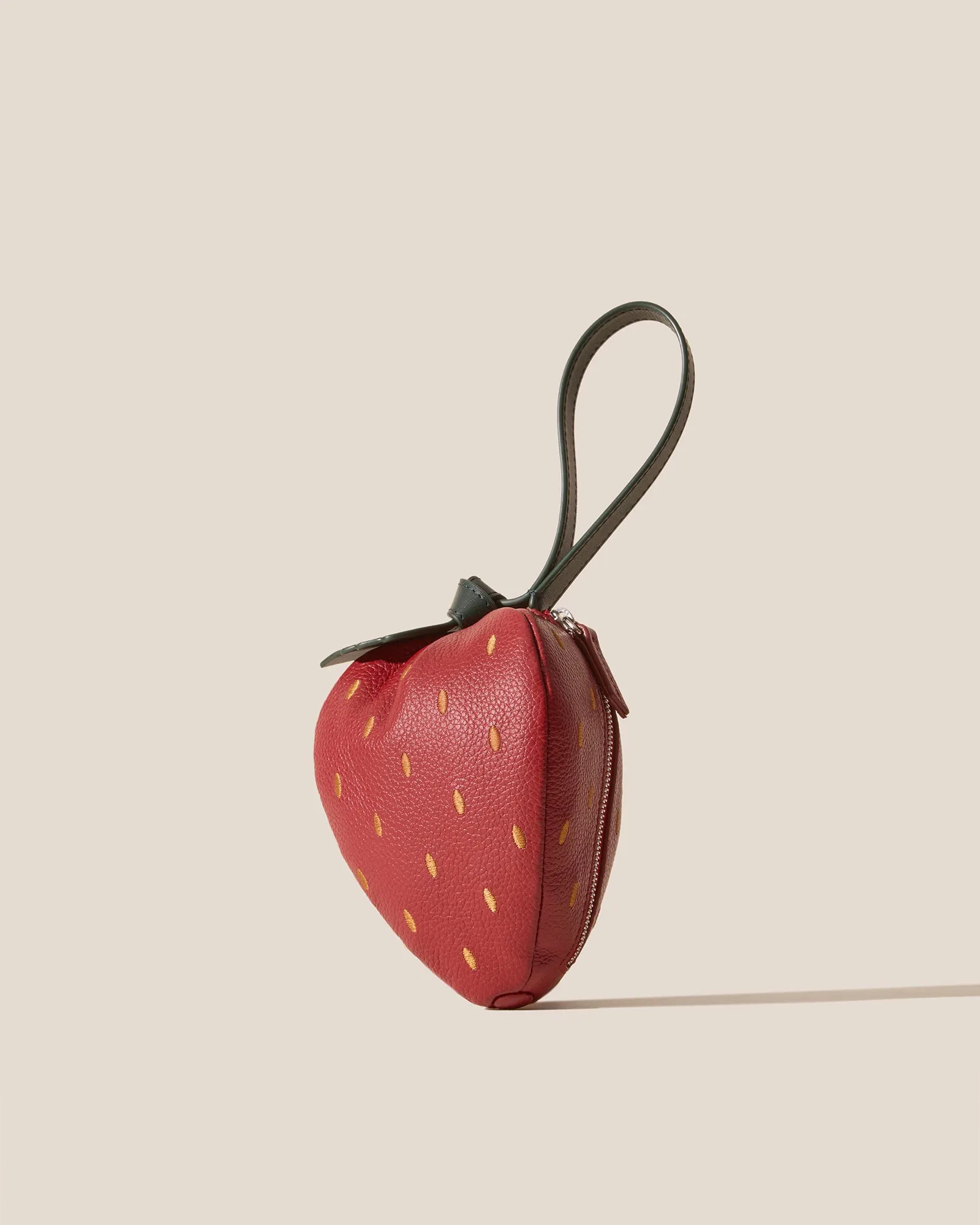FRAULA - Strawberry-Shaped Leather Coin Purse sold by Hereu Studio product image thumbnail 2
