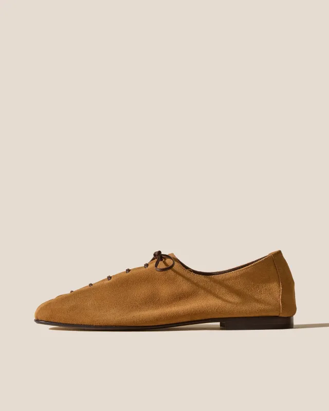 PLEGADA SUEDE - Men's Deconstructed Lace-up Shoe made by Hereu Studio