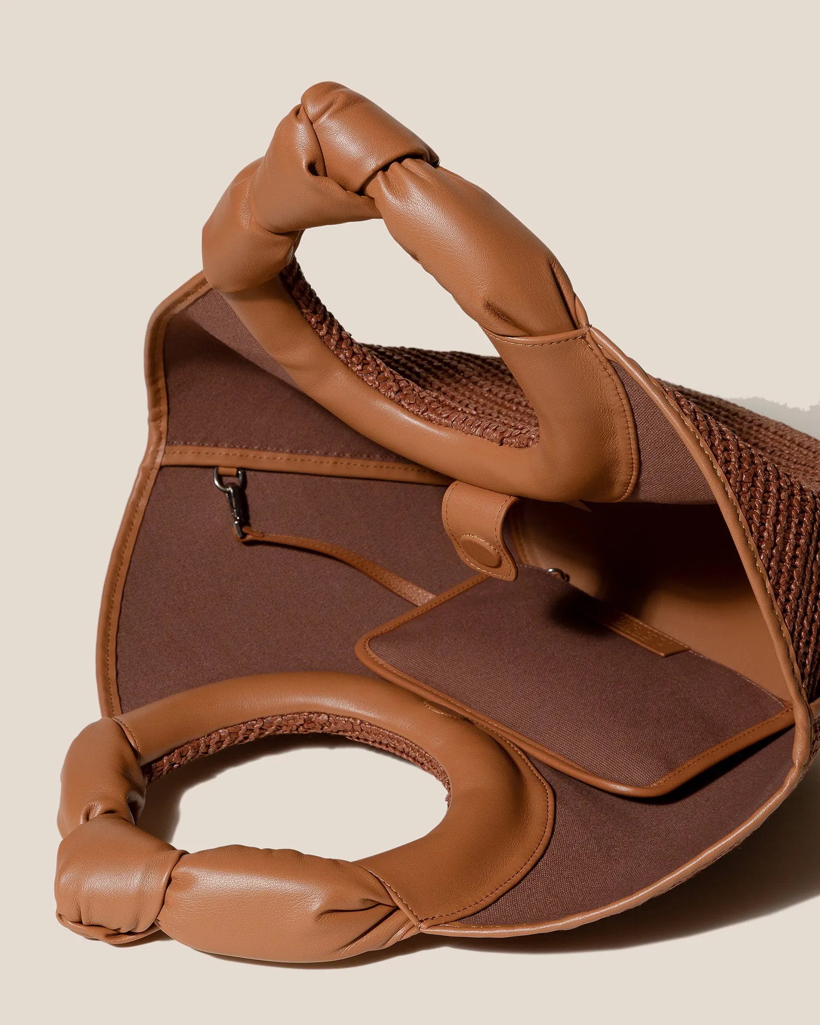 CASTELL RAFFIA - Knotted-handle Tote Bag sold by Hereu Studio product image thumbnail 3