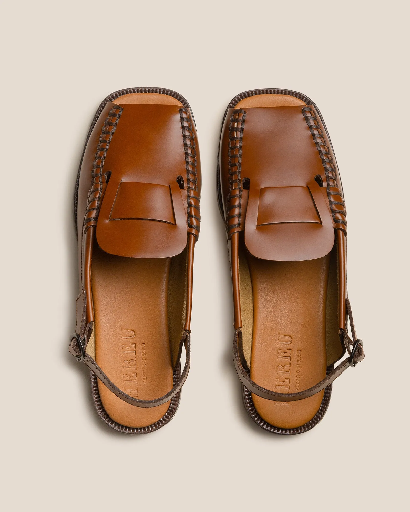 SINEU SANDAL - Men's Open-toe Slingback Loafer sold by Hereu Studio product image thumbnail 2