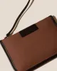 CALELLA RAFFIA BICOLOUR - Leather-trimmed Tote Bag sold by Hereu Studio