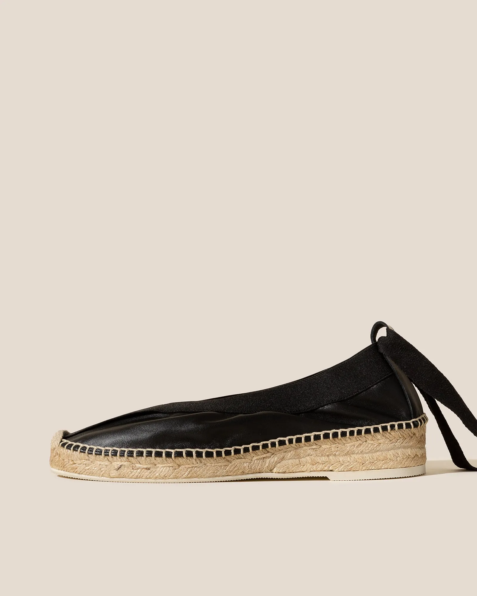 HORTA - Elasticated Espadrille Wedge sold by Hereu Studio