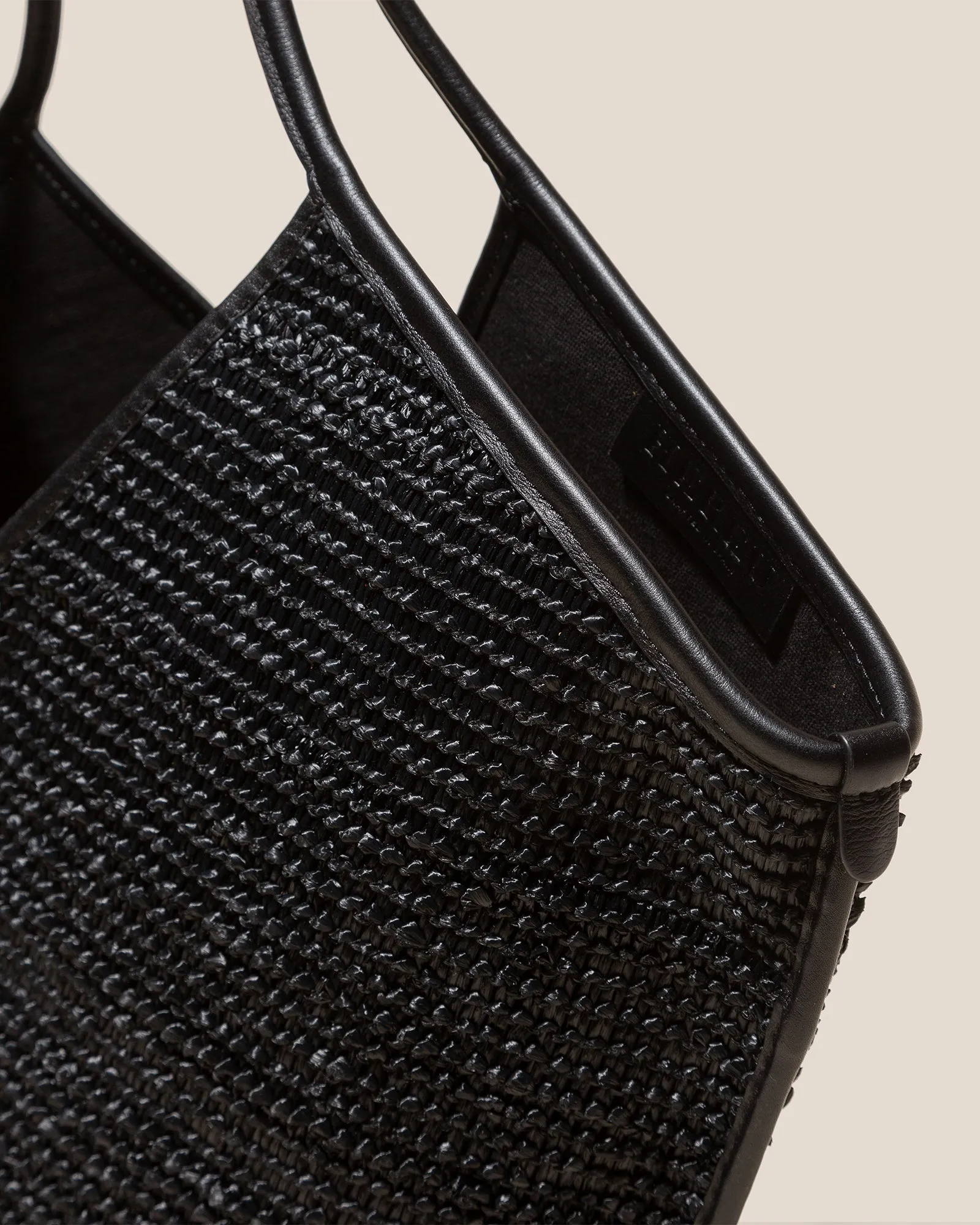 CALELLA RAFFIA - Leather-trimmed Tote Bag sold by Hereu Studio product image thumbnail 3