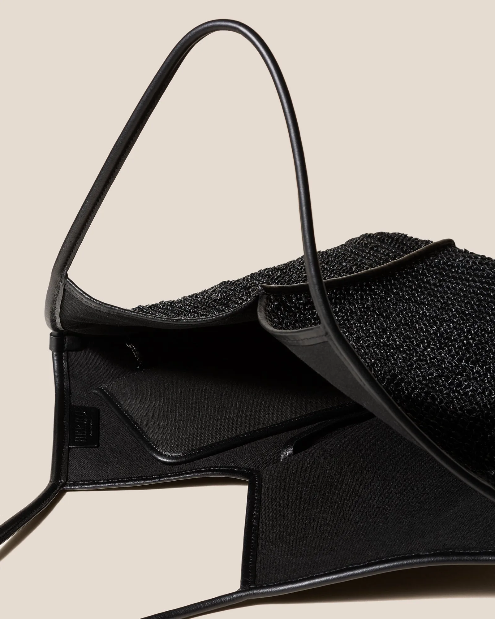 CALELLA RAFFIA - Leather-trimmed Tote Bag sold by Hereu Studio product image thumbnail 4