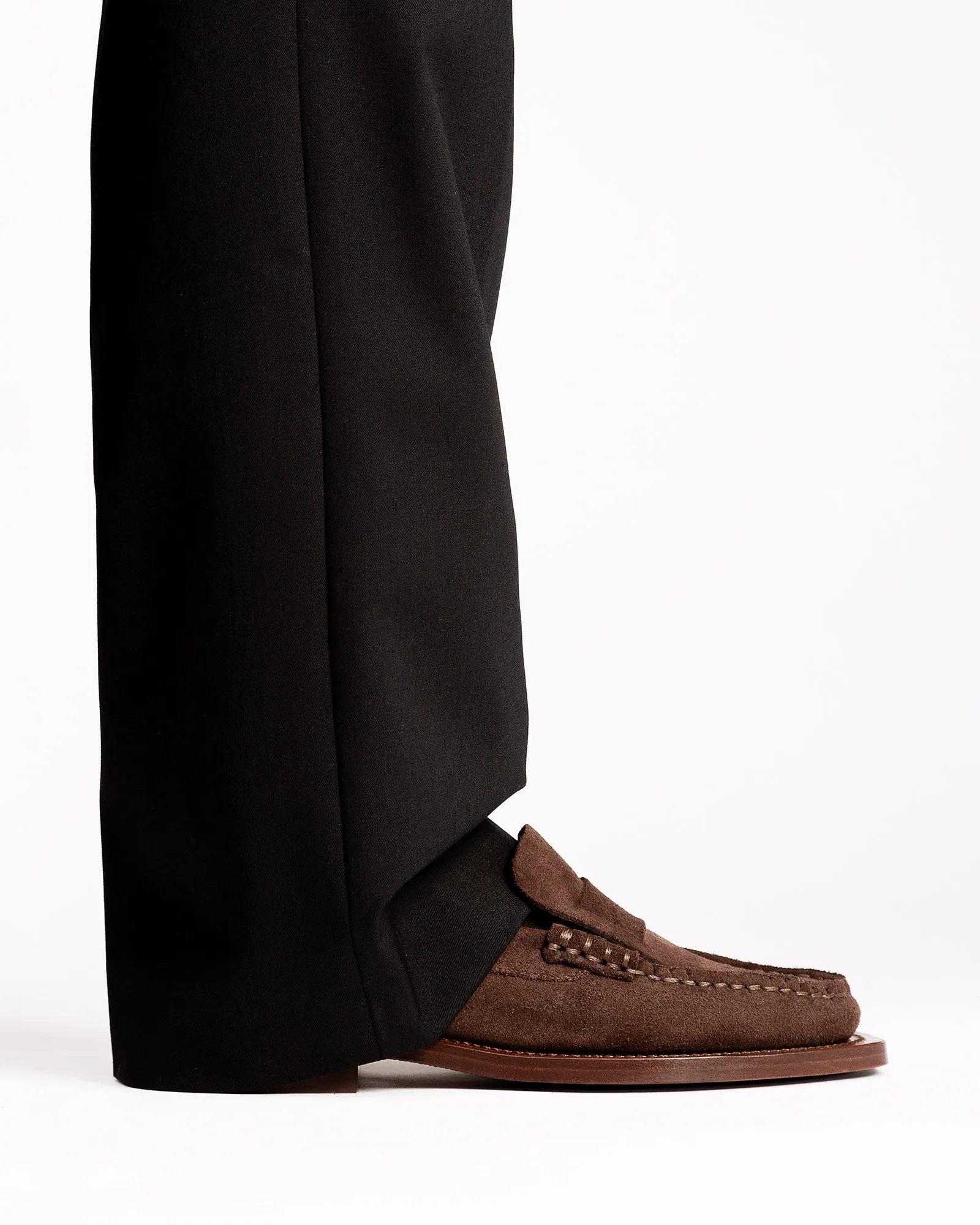 SINEU SUEDE - Interlaced-detail Slip-on Loafer sold by Hereu Studio product image thumbnail 5