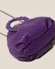 BOMBON WOVEN - Small Plaited-handle Leather Crossbody Bag sold by Hereu Studio