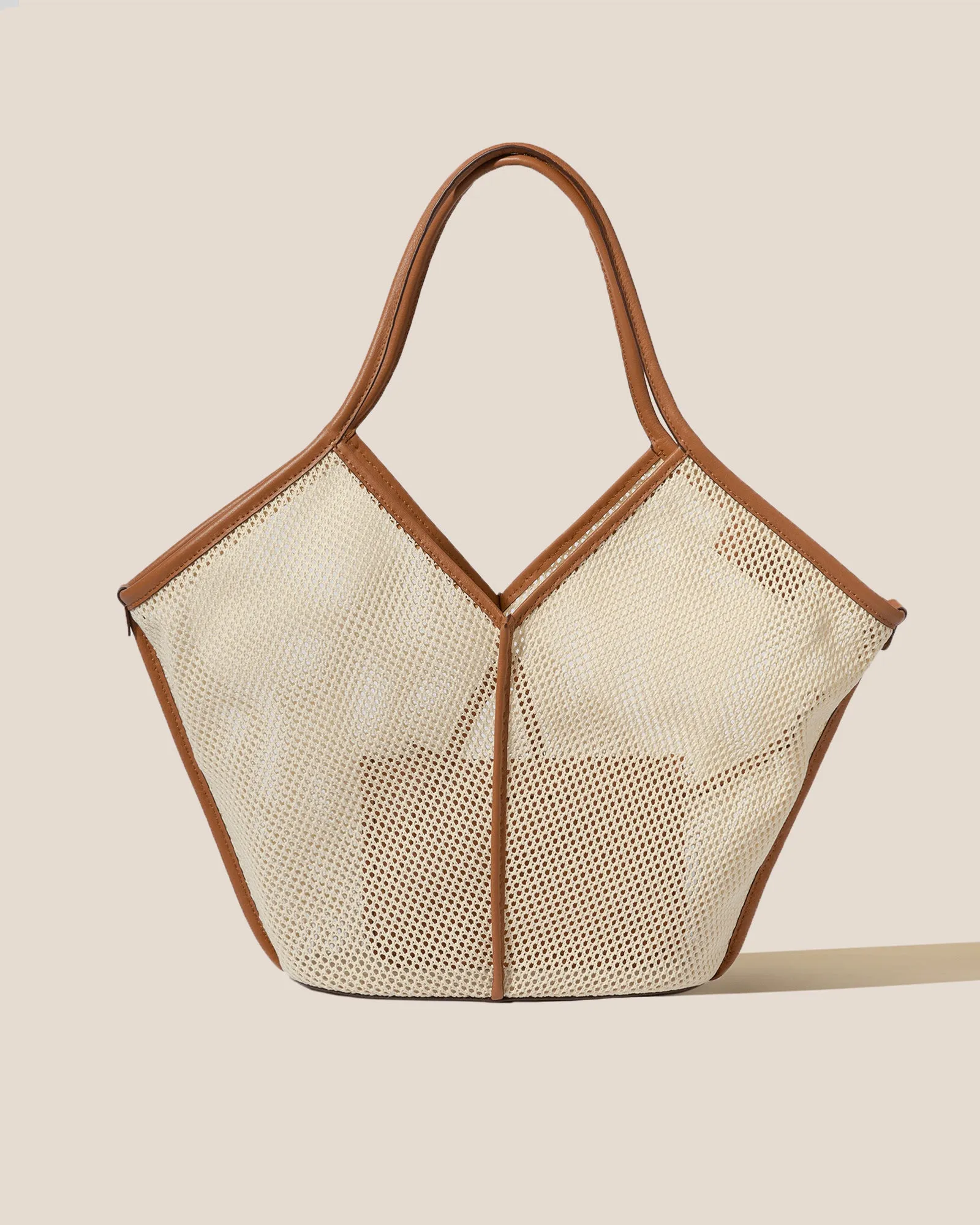 CALELLA NET - Leather-trimmed Tote Bag sold by Hereu Studio