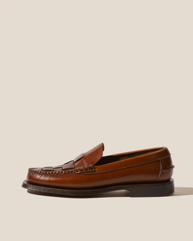 NOMBELA - Interwoven Detail Slip-on Loafer sold by Hereu Studio