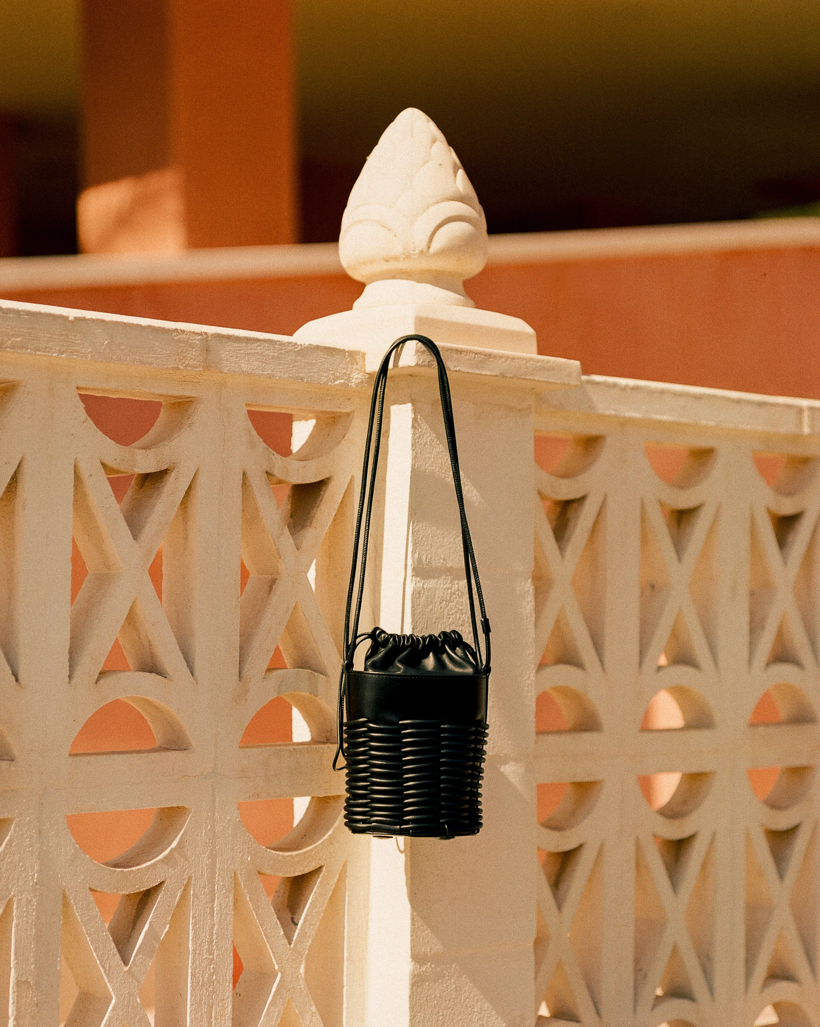 PINAR BUCKET - Braided Detail Crossbody Bag sold by Hereu Studio