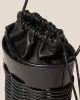PINAR BUCKET - Braided Detail Crossbody Bag sold by Hereu Studio