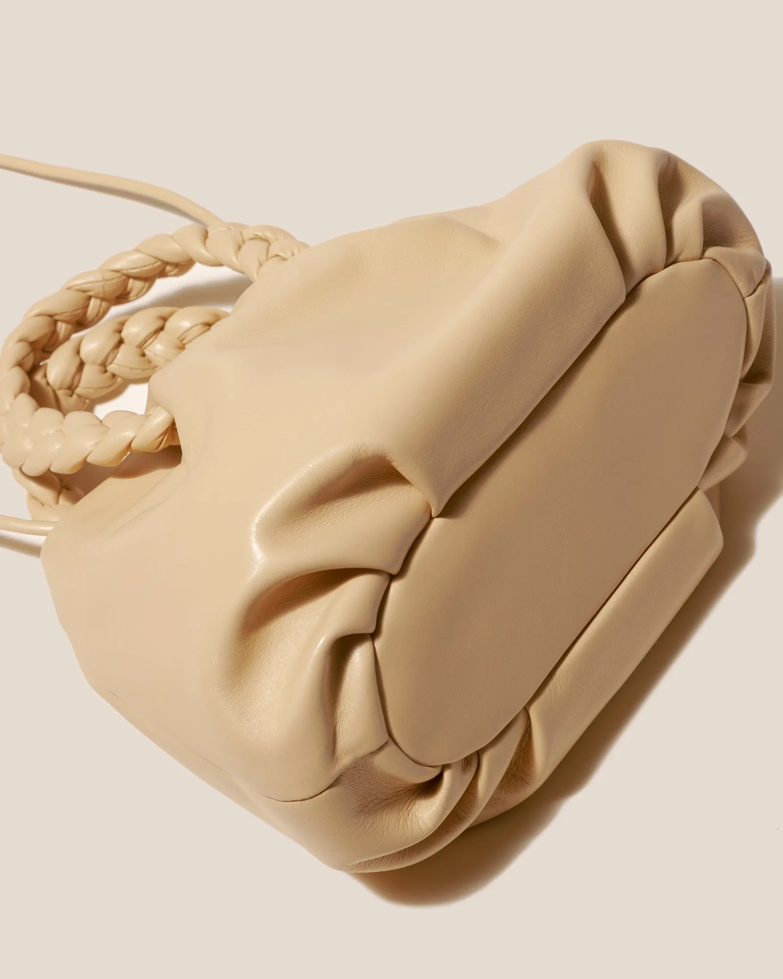 BOMBON M - Plaited-handle Leather Crossbody Bag sold by Hereu Studio product image thumbnail 4