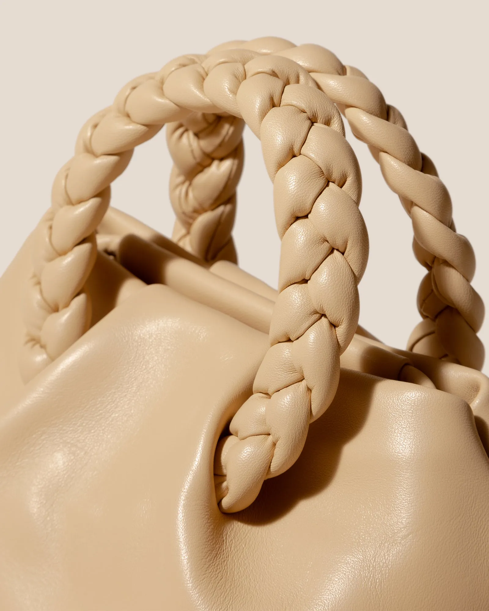 BOMBON M - Plaited-handle Leather Crossbody Bag sold by Hereu Studio product image thumbnail 2