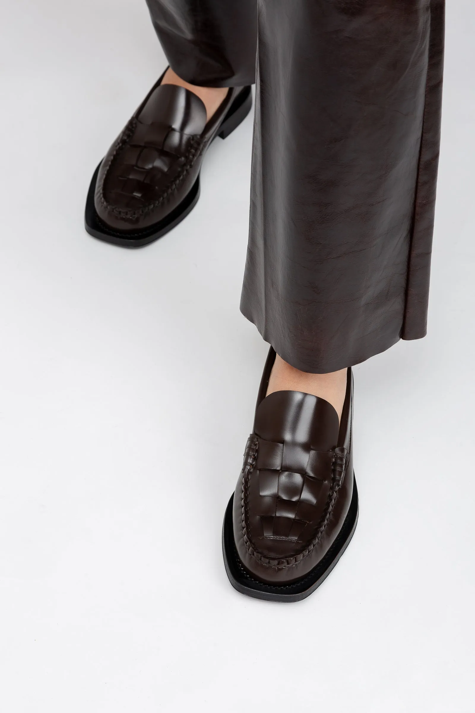 NOMBELA - Interwoven Detail Slip-on Loafer sold by Hereu Studio product image thumbnail 5