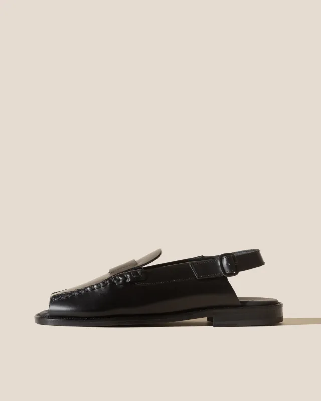 SINEU SANDAL - Open-toe Slingback Loafer sold by Hereu Studio