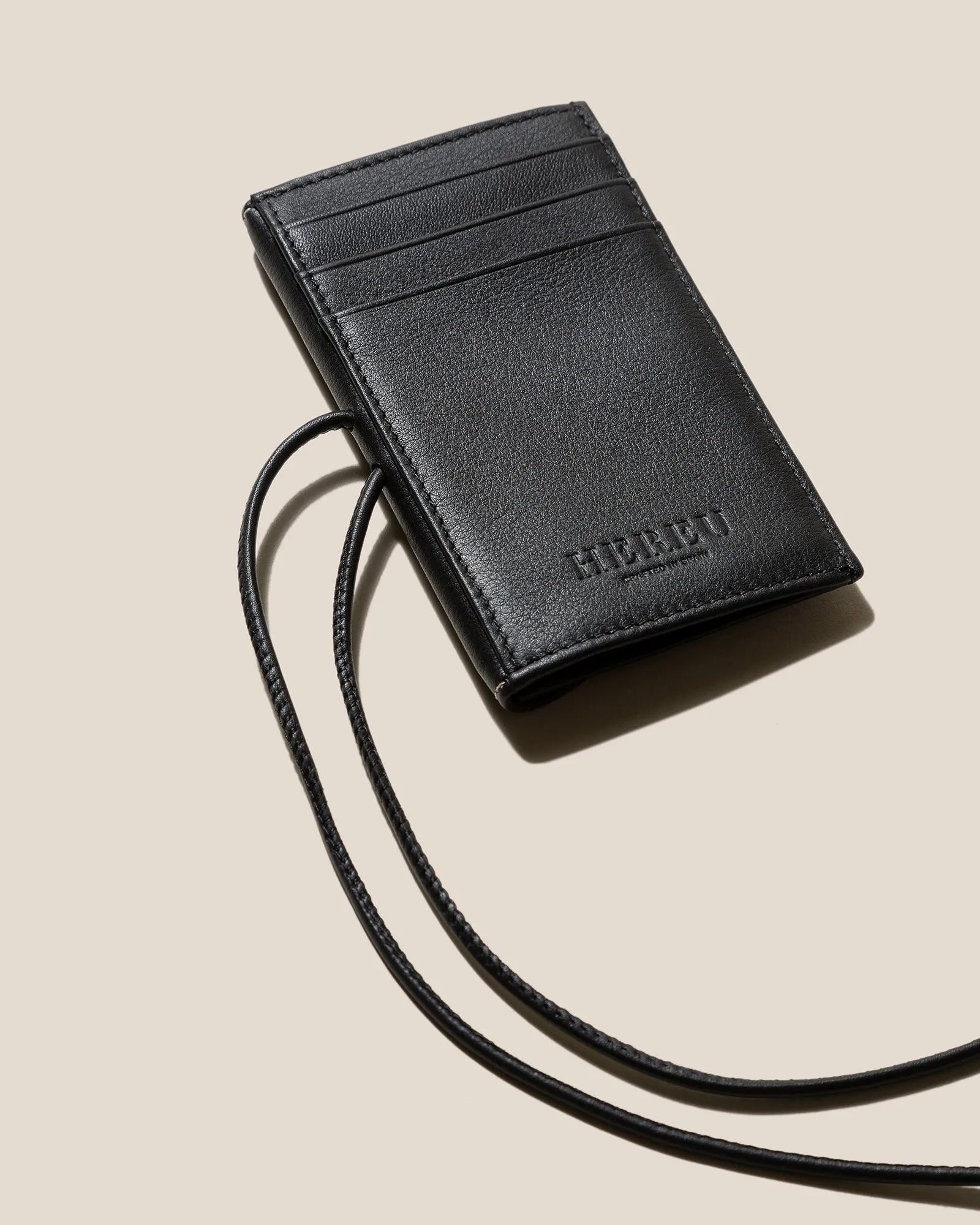 PENJAT - Leather Wallet with Strap sold by Hereu Studio product image thumbnail 4