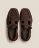 SOLLER SPORT SUEDE - Men's Tread Sole T-Bar Loafer sold by Hereu Studio