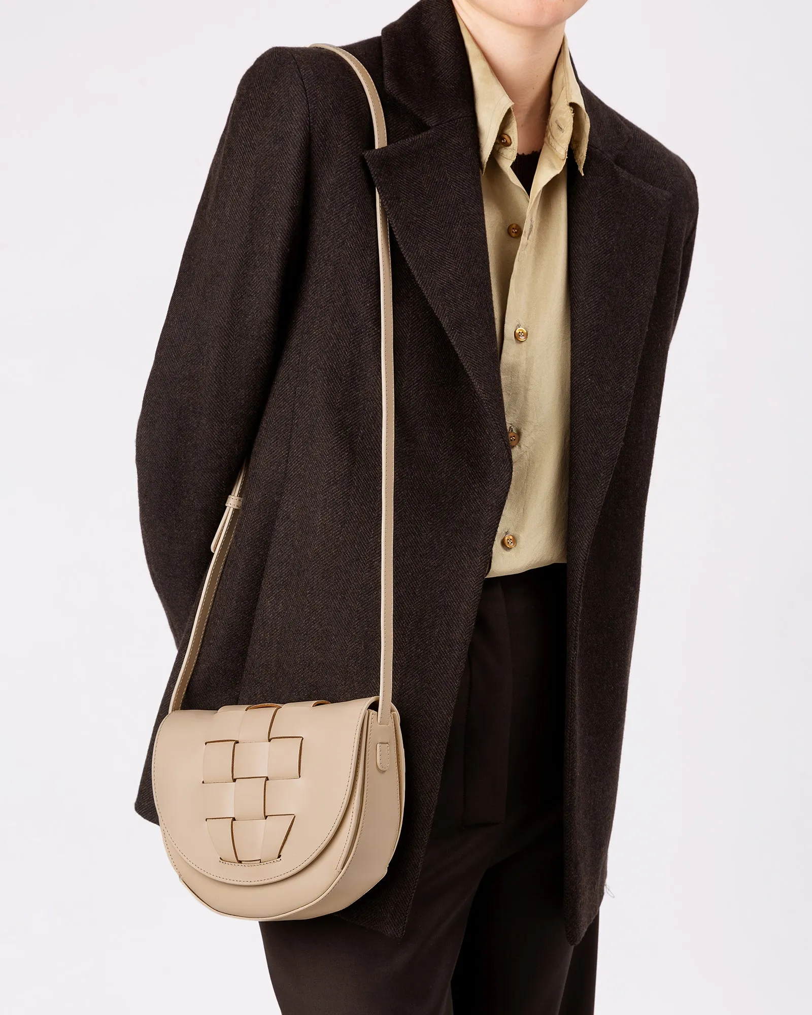 SINIA - Satchel Interwoven Front Detail Bag sold by Hereu Studio product image thumbnail 2