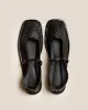 DANSA WOVEN - Square-Toe Flat Mary Jane sold by Hereu Studio