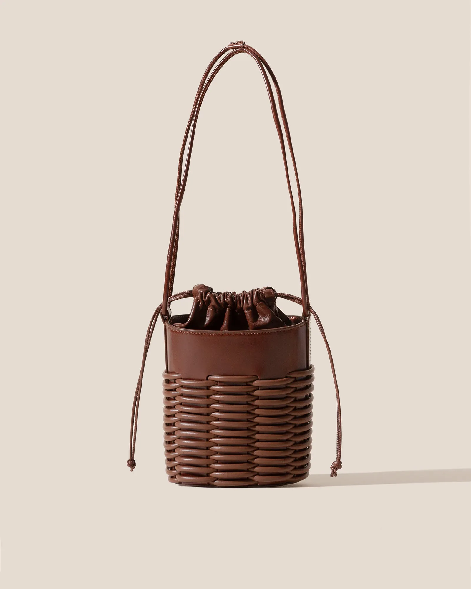 PINAR BUCKET - Braided Detail Crossbody Bag sold by Hereu Studio