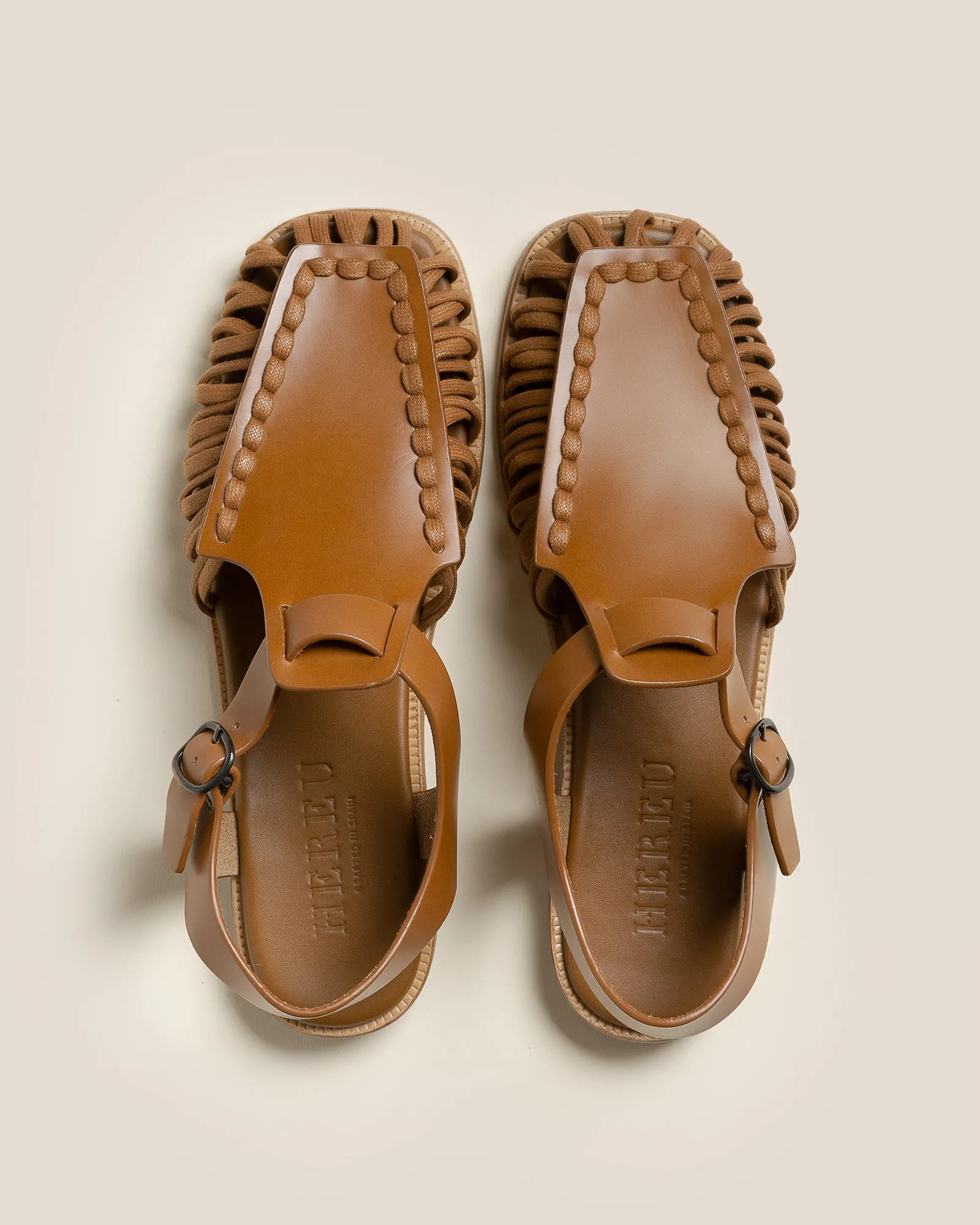 ALARO - Men's Square-Toe T-bar Sandal sold by Hereu Studio product image thumbnail 2