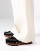 LICIA - Square Toe-Fisherman Mule Clog sold by Hereu Studio