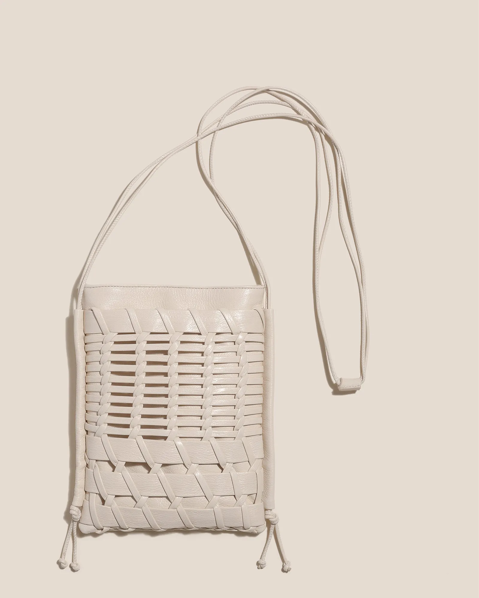 TRENA SUPPLE SHINY - Flat Square Crossbody Bag sold by Hereu Studio