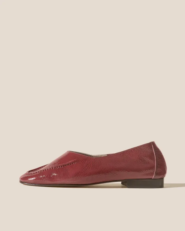 JULIOL CRINKLED GLOSSY - High Cut Deconstructed Loafer sold by Hereu Studio