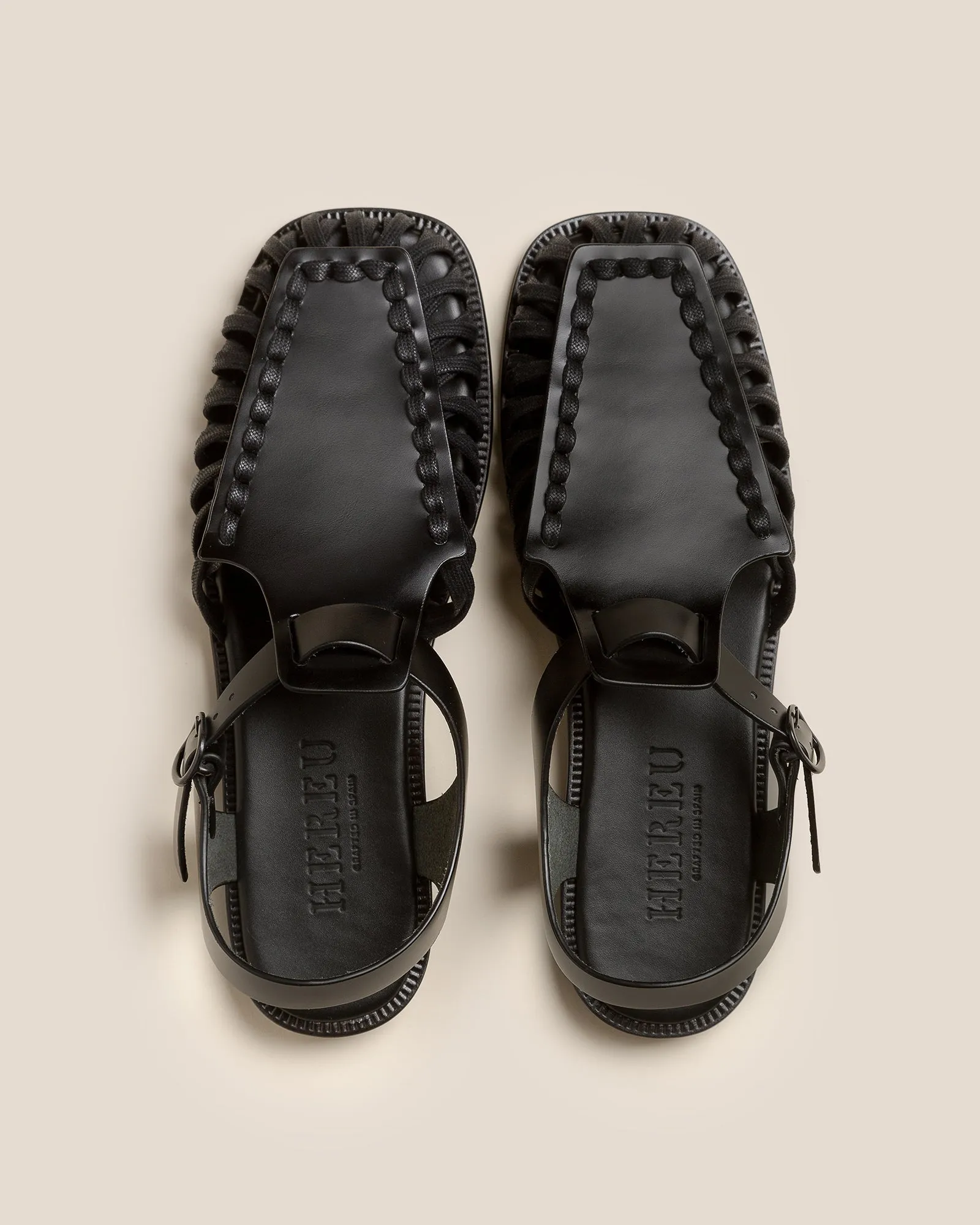 ALARO - Square-Toe T-bar Sandal sold by Hereu Studio product image thumbnail 2