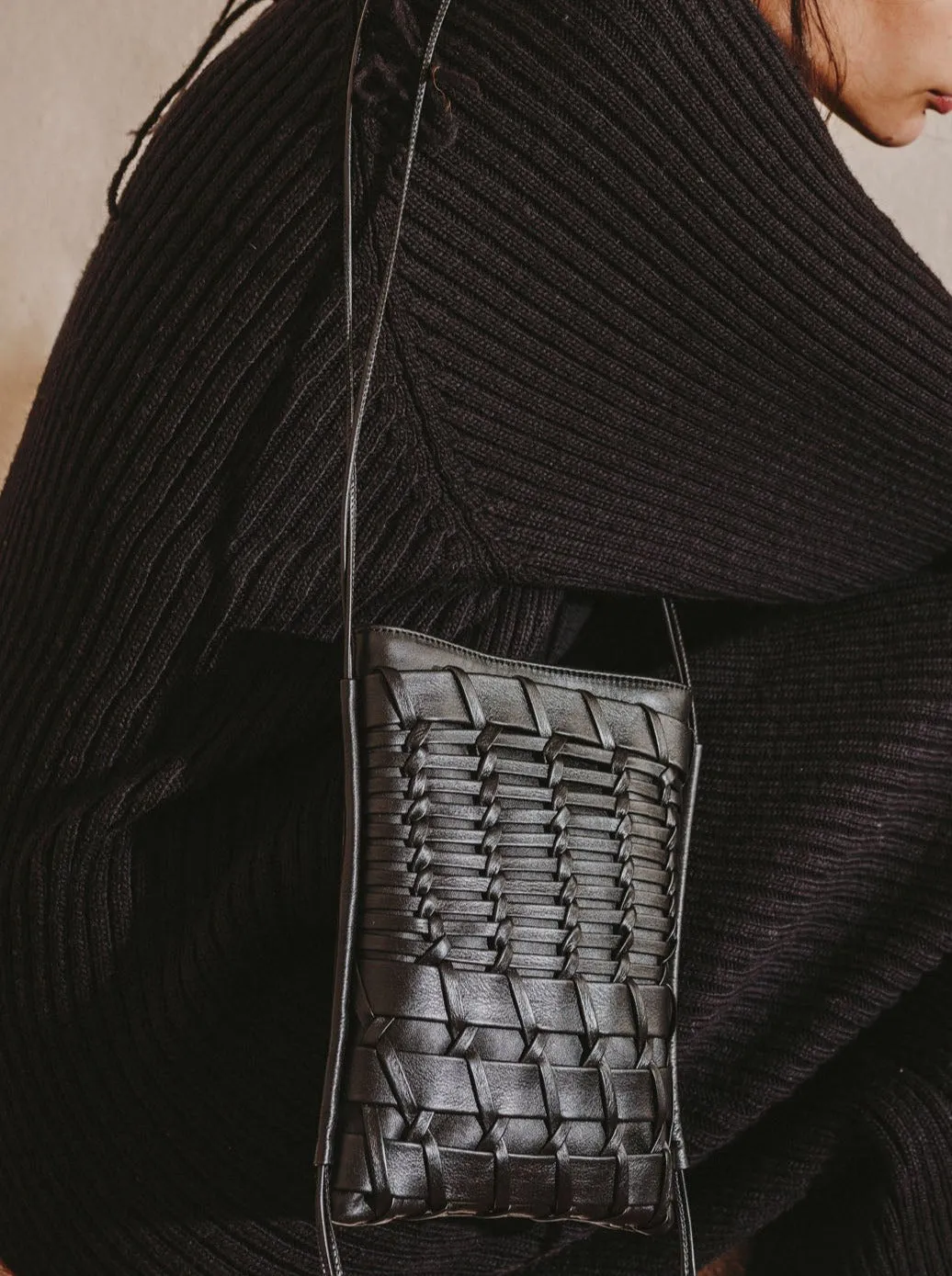 TRENA - Flat Square Crossbody Bag sold by Hereu Studio product image thumbnail 5