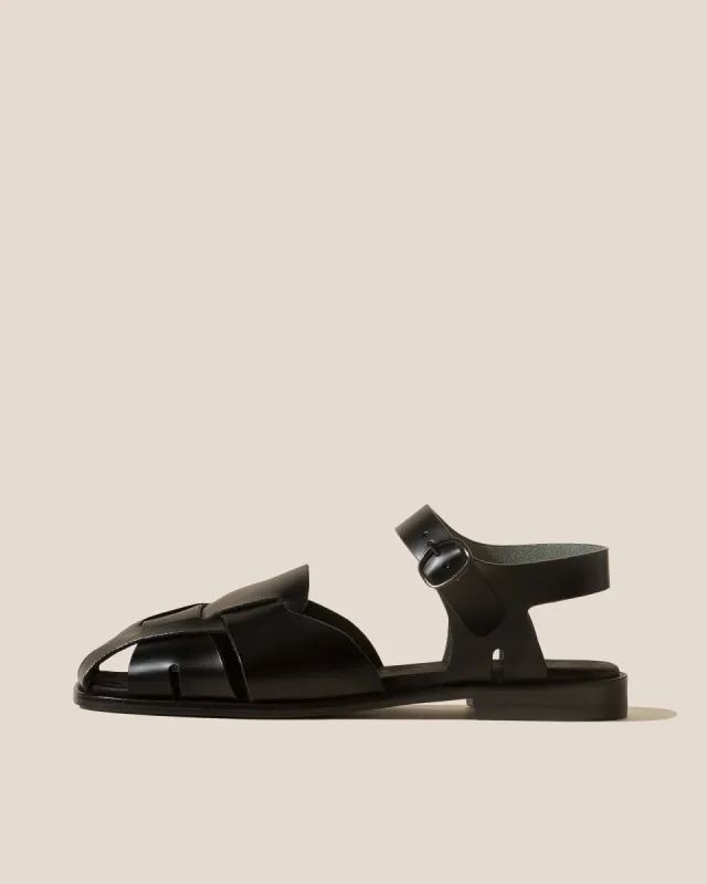 PEDRA - Men's Squared Closed-Toe Fisherman Sandal sold by Hereu Studio