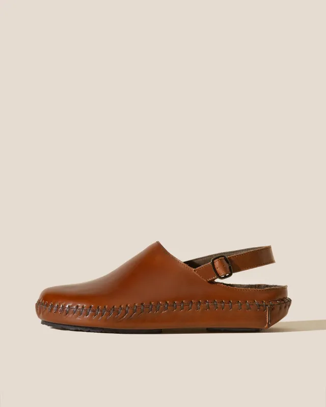 CARGOL - Men's Whipstitched Slingback Clog sold by Hereu Studio