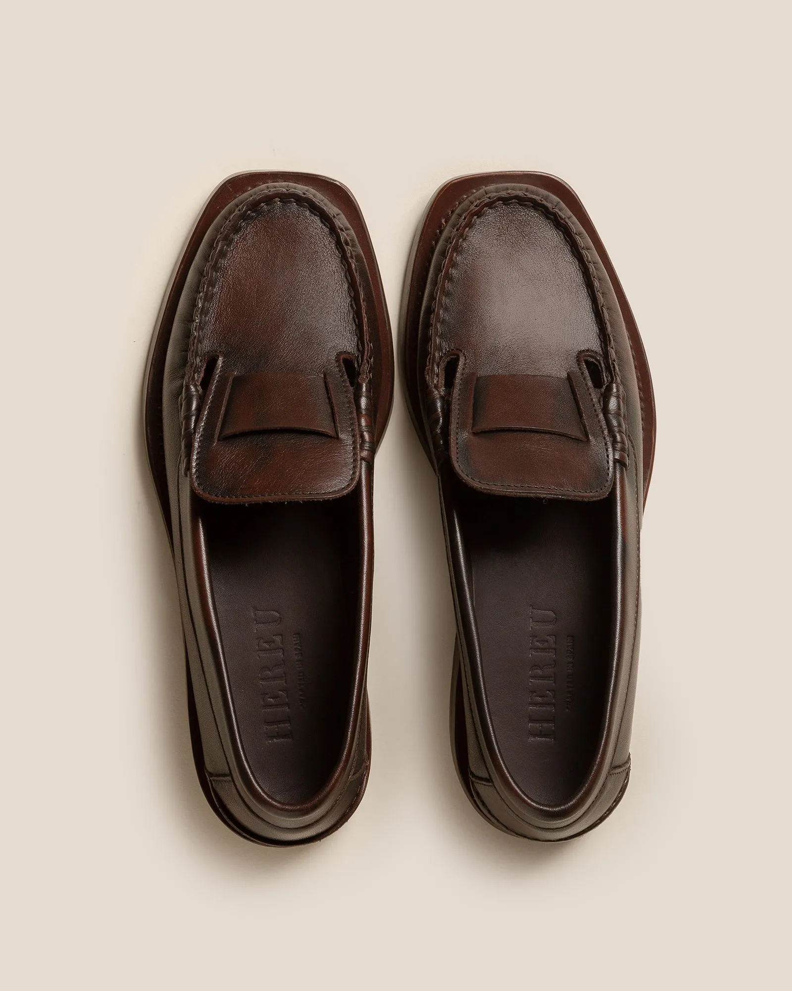 SINEU DUOTONE - Men's Interlaced-detail Slip-on Loafer sold by Hereu Studio product image thumbnail 2