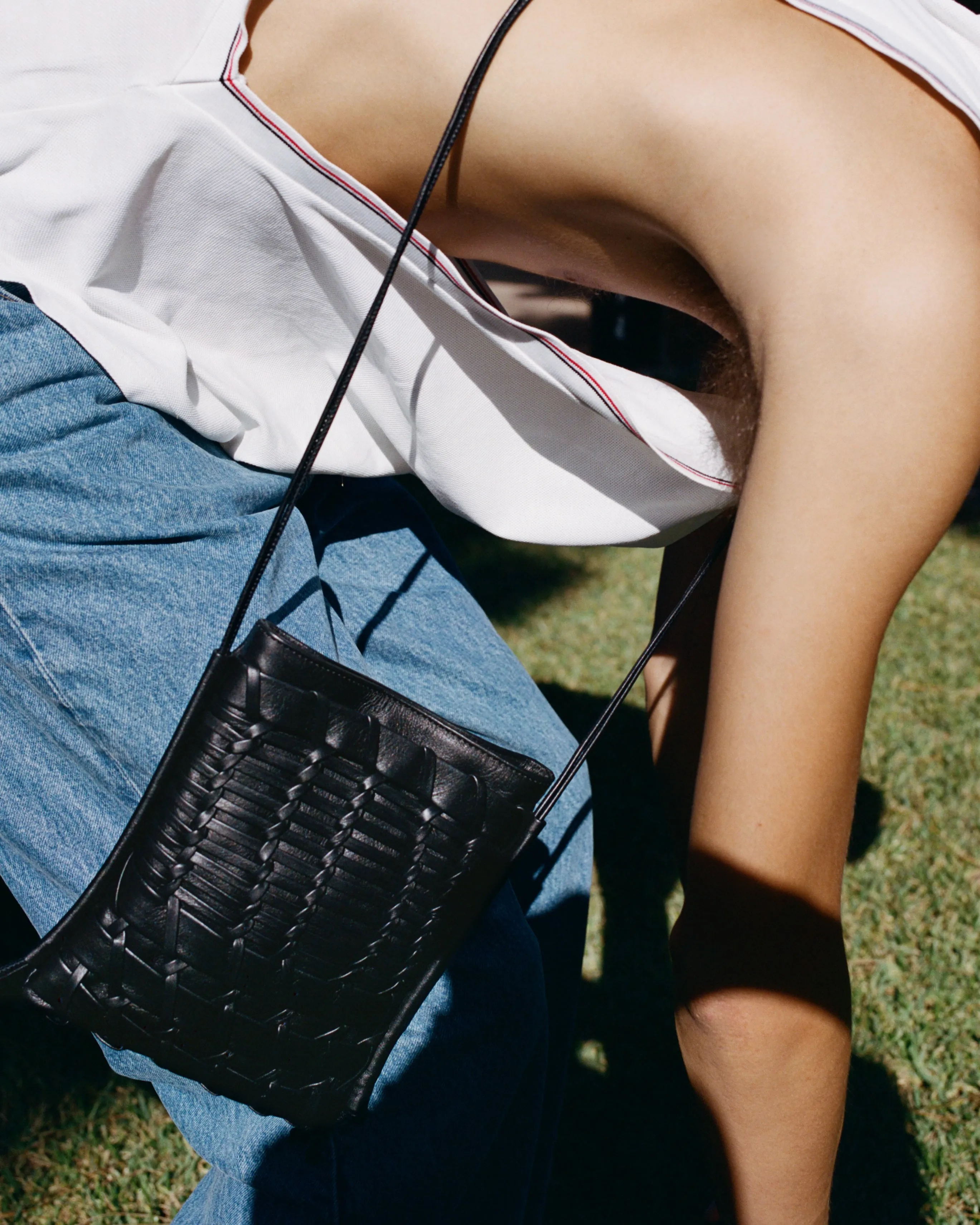 TRENA - Flat Square Crossbody Bag sold by Hereu Studio