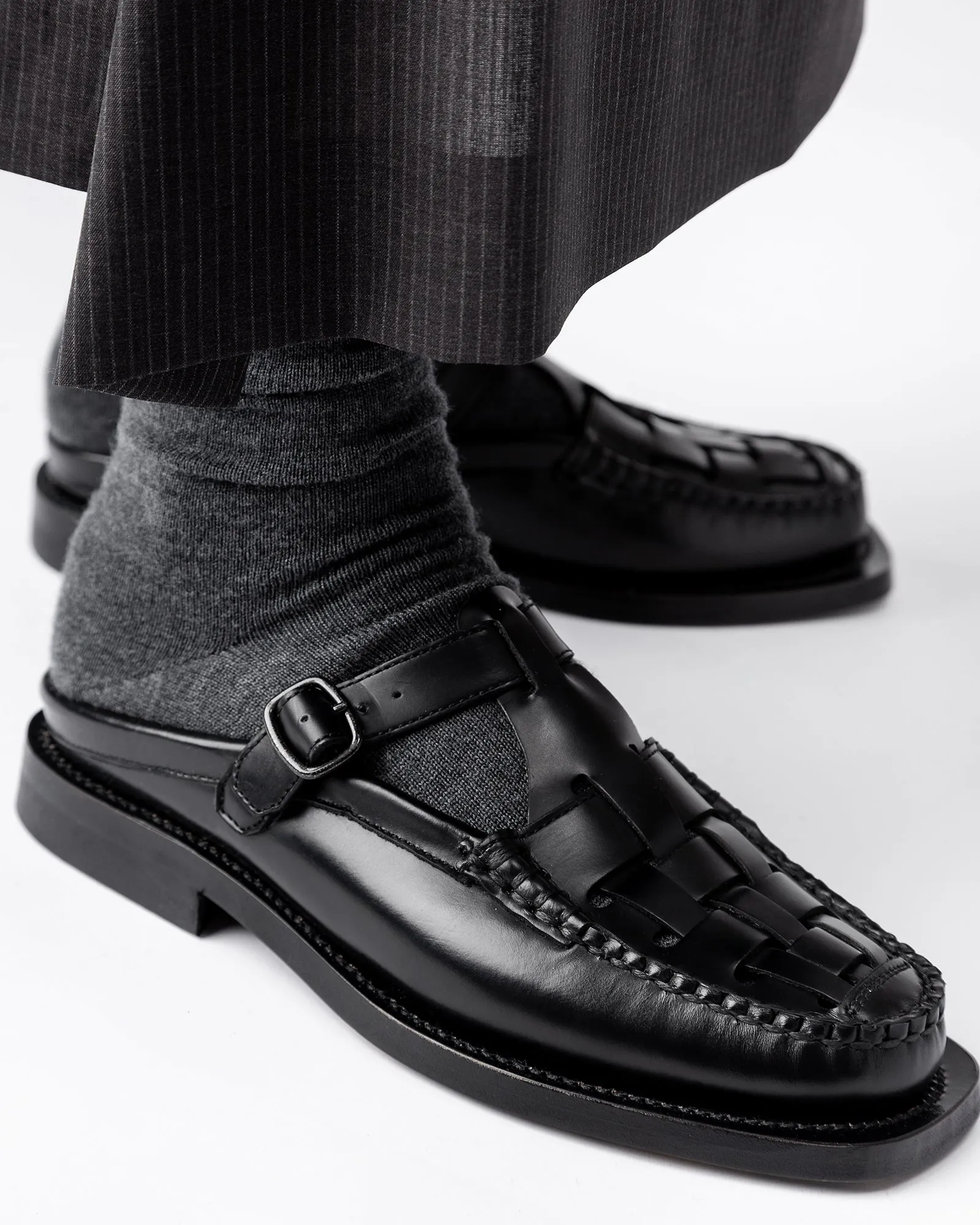 BONELL - FOR ALL - Woven T-bar Mule Loafer sold by Hereu Studio product image thumbnail 2