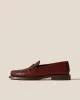 SINEU GRAINY - Men's Interlaced-detail Slip-on Loafer sold by Hereu Studio
