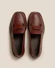 SINEU GRAINY - Men's Interlaced-detail Slip-on Loafer sold by Hereu Studio