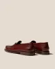 SINEU GRAINY - Men's Interlaced-detail Slip-on Loafer sold by Hereu Studio