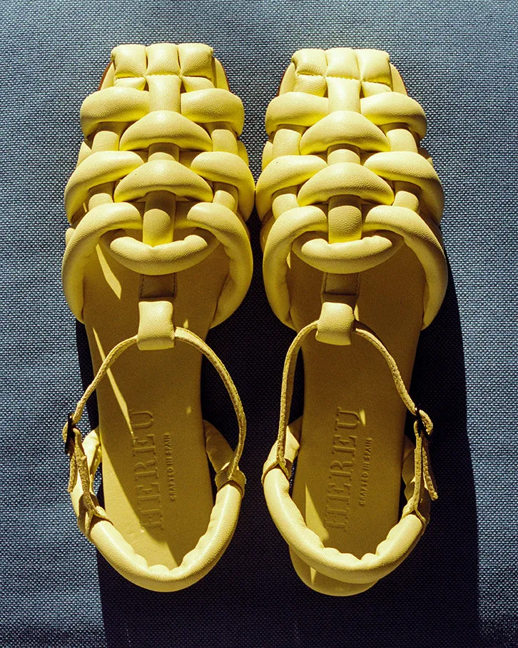 CABERSA - Padded Fisherman Sandal sold by Hereu Studio