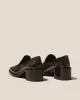 GUERA HEELED - Brushed Interwoven Slip-On Loafer sold by Hereu Studio