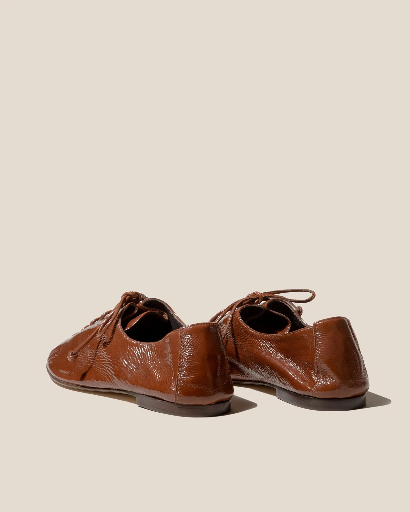 PLEGADA CRINKLED GLOSSY - Deconstructed Lace-up Shoe sold by Hereu Studio product image thumbnail 3