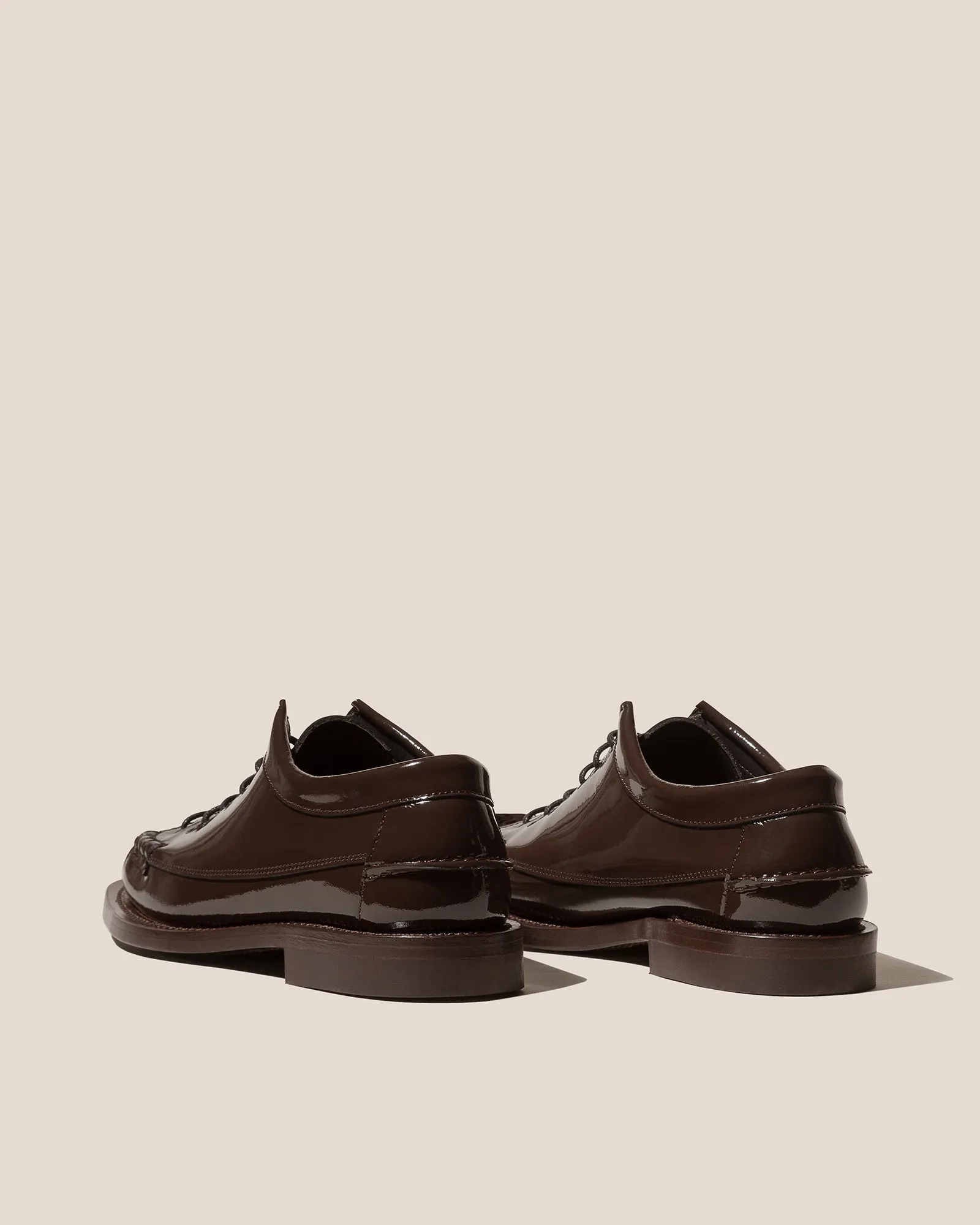 PRIEGO SQUARED GLOSSY - Lace up Moccasin sold by Hereu Studio product image thumbnail 4