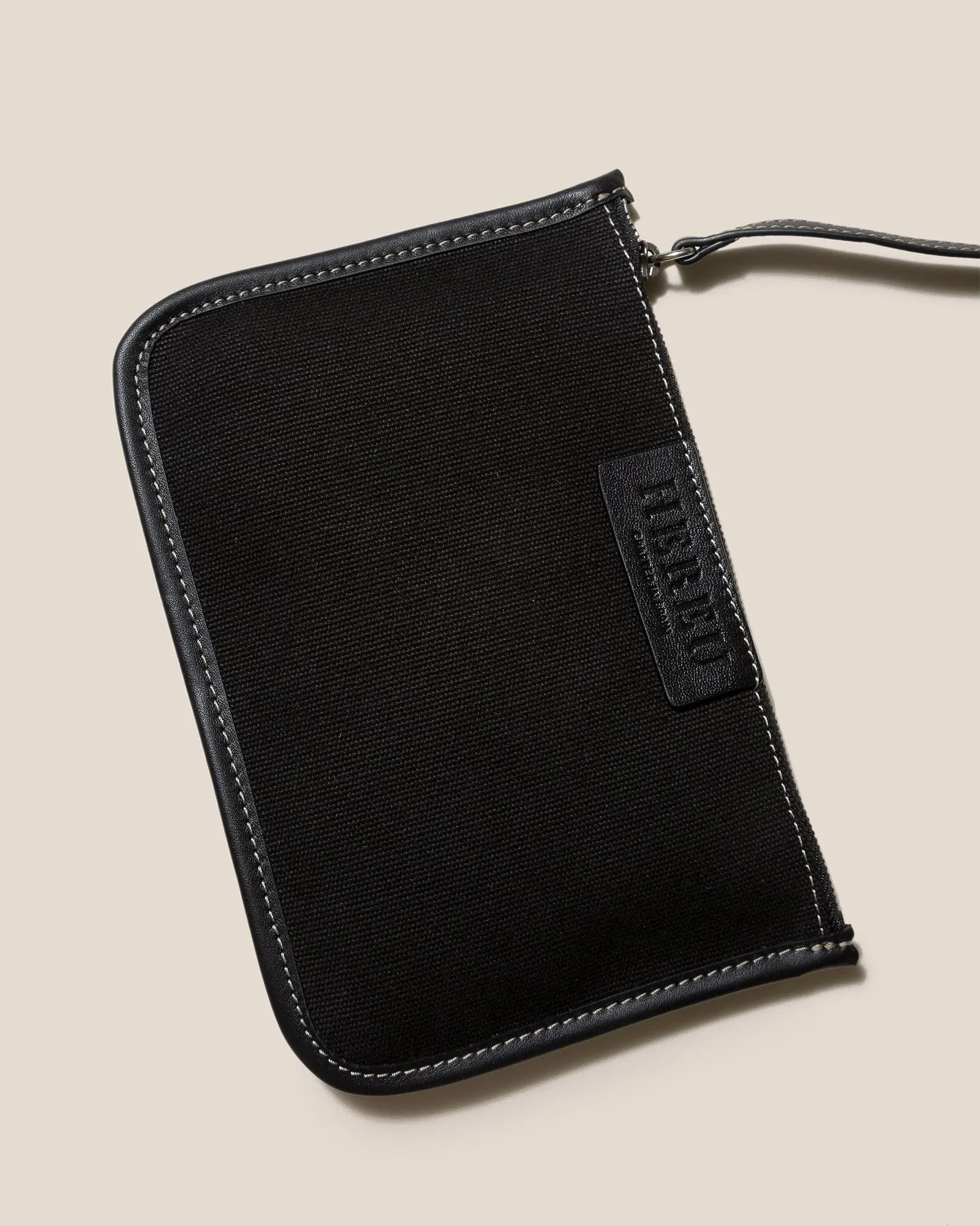 CALELLA - Leather-trimmed Organic Cotton Tote Bag sold by Hereu Studio product image thumbnail 5