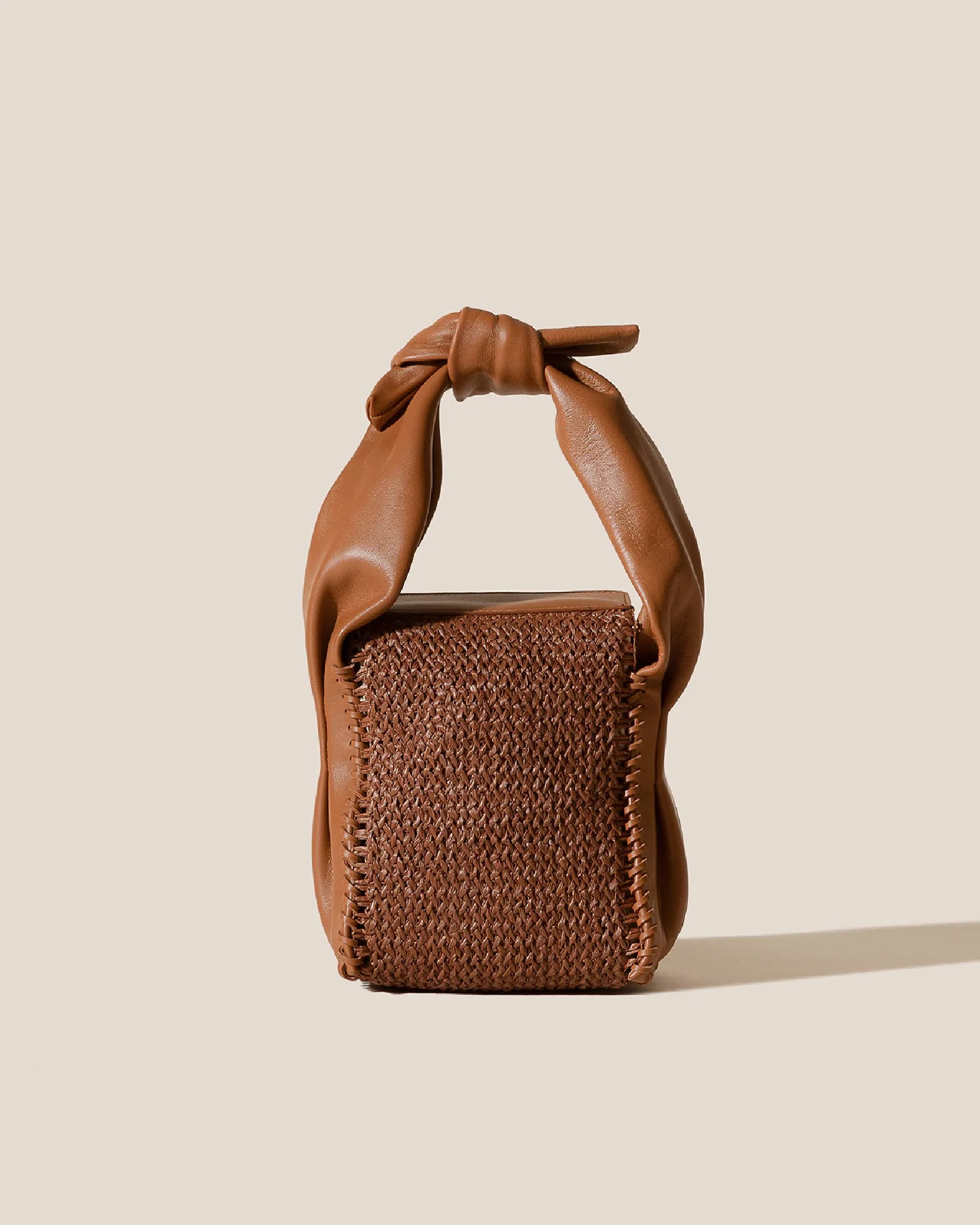 MOLTA RAFFIA - Raffia Mini Box Bag sold by Hereu Studio