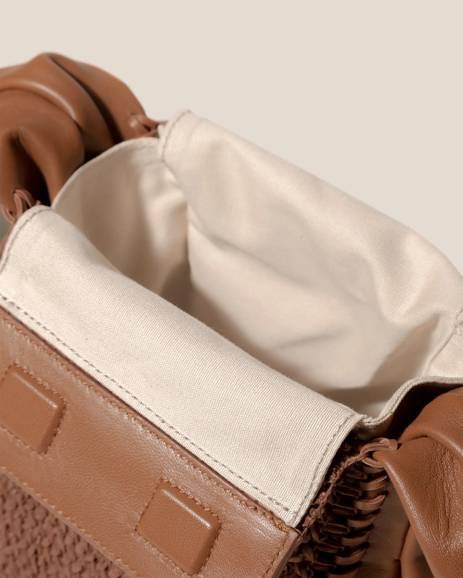 MOLTA RAFFIA - Raffia Mini Box Bag sold by Hereu Studio product image thumbnail 3