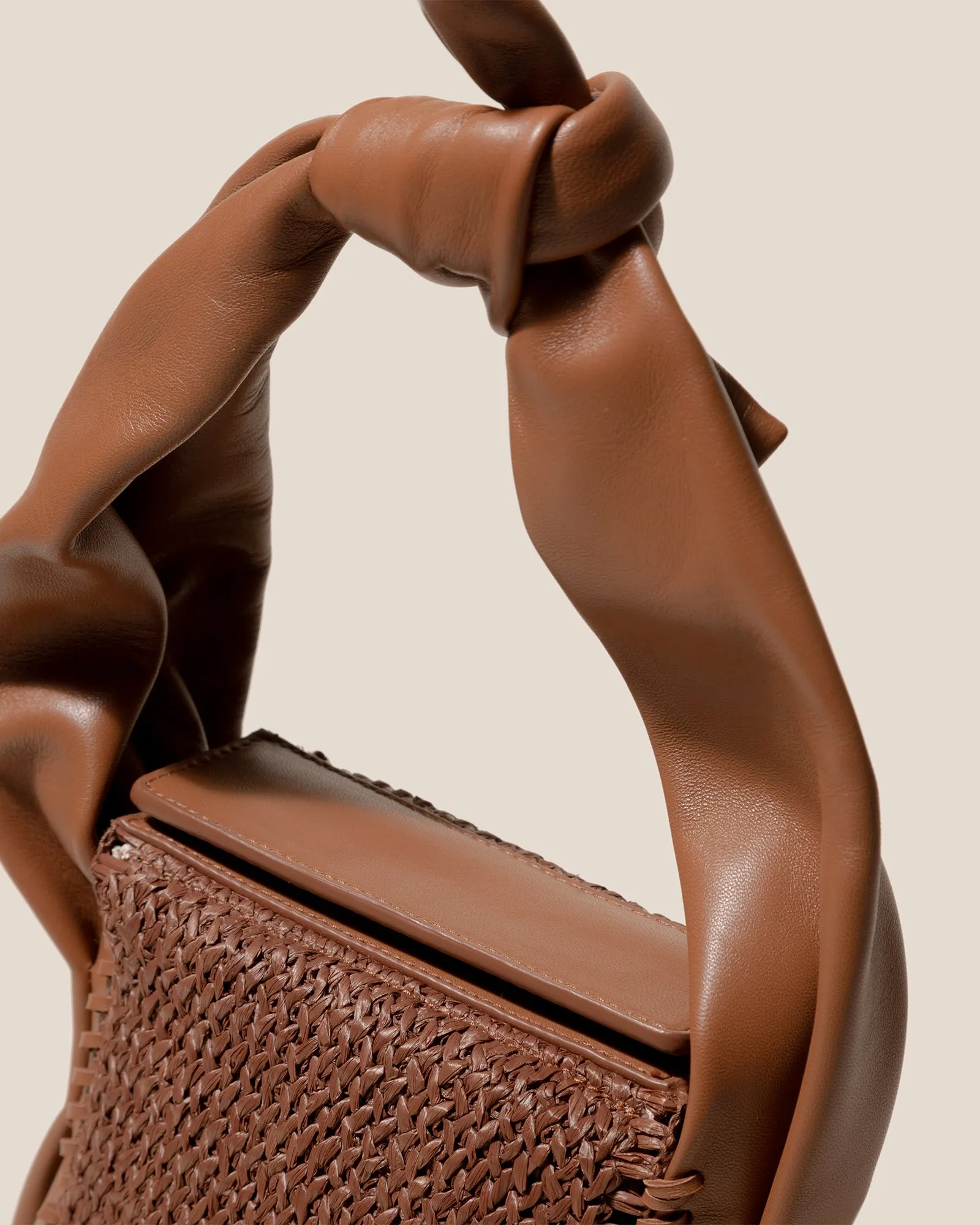 MOLTA RAFFIA - Raffia Mini Box Bag sold by Hereu Studio product image thumbnail 2