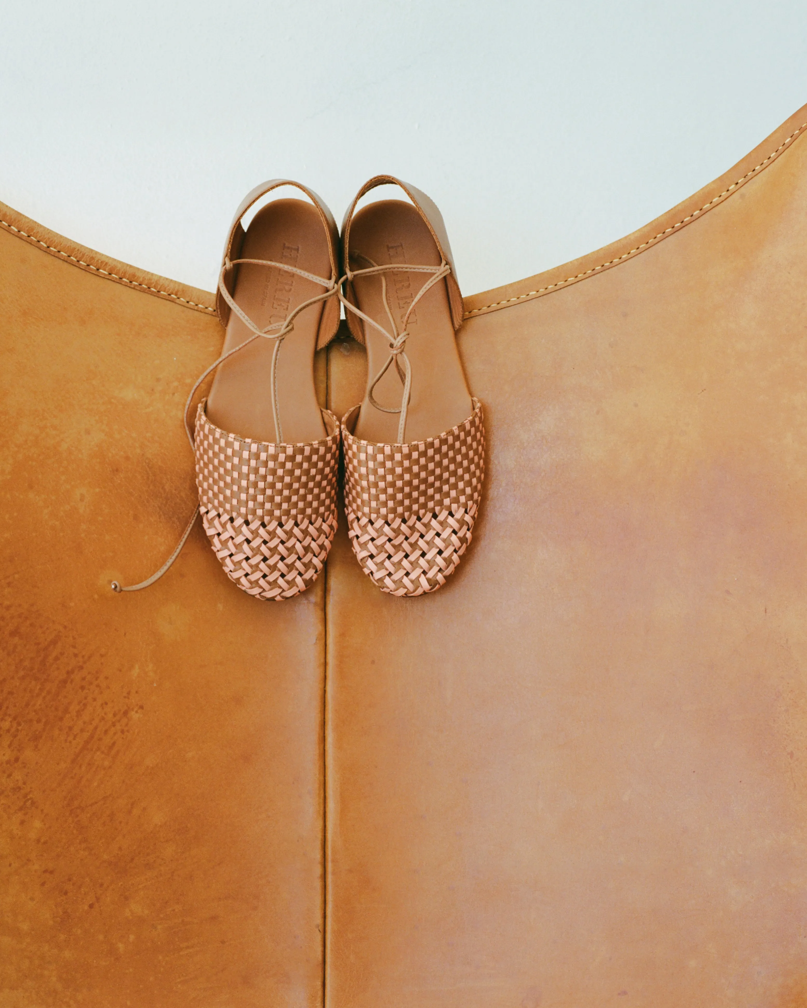 BADIA WOVEN - Slingback Closed-Toe Sandal sold by Hereu Studio